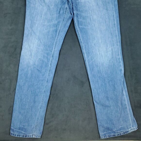 Tommy Bahama Classic Fit Mens Jeans 38x34 Light Wash Cotton Tencel - Picture 8 of 16